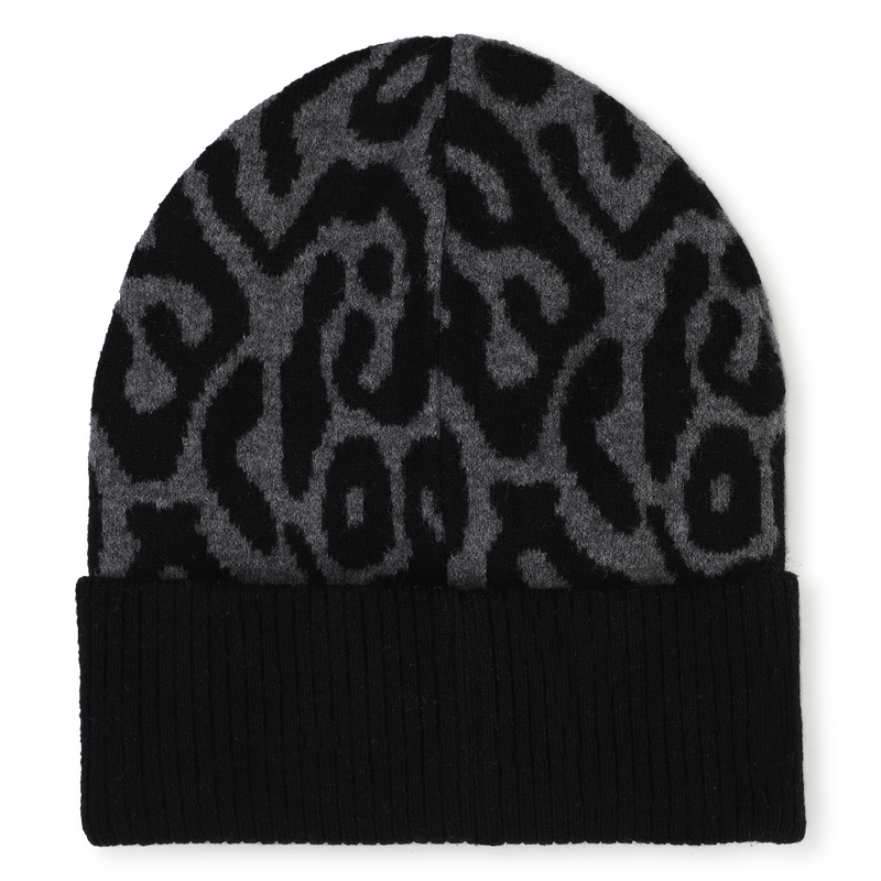 Jacquard Knit Hat HUGO 
                    GIRL