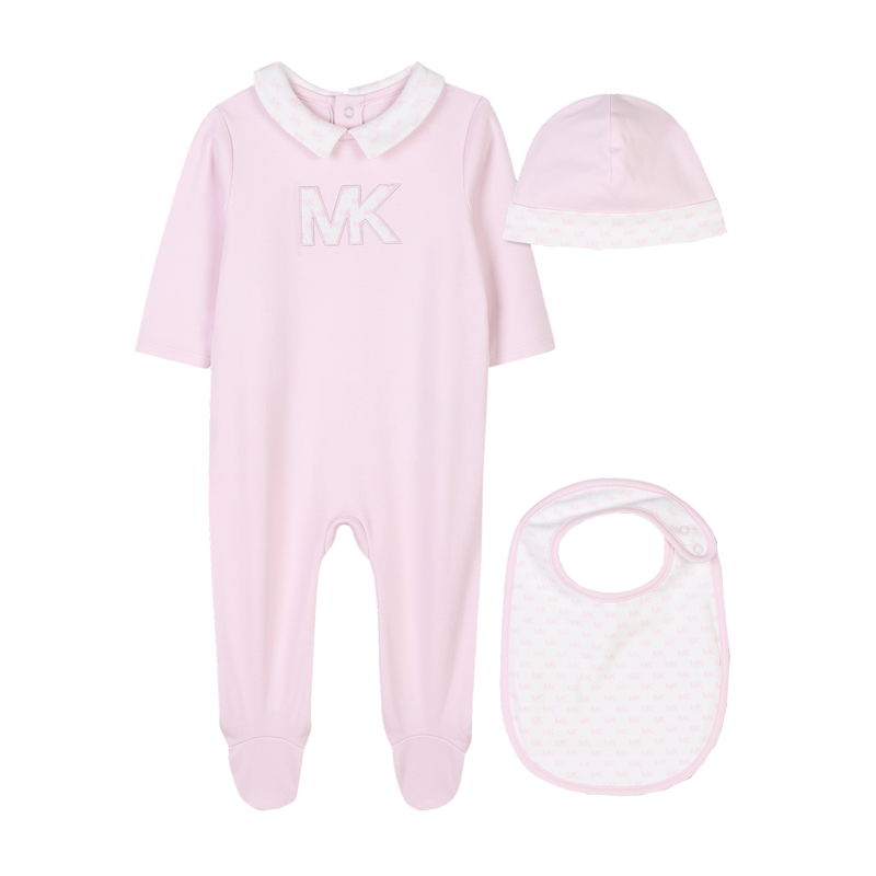 Cotton pajamas, hat and bib MICHAEL KORS 
                    UNISEX