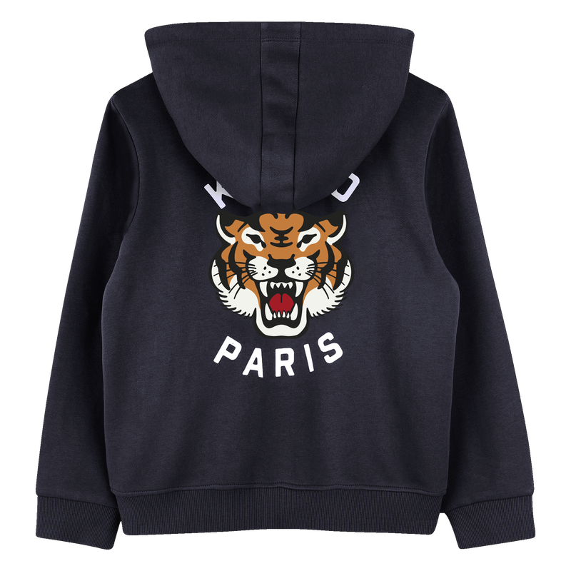 Fleece tracksuit cardigan KENZO KIDS 
                    BOY
