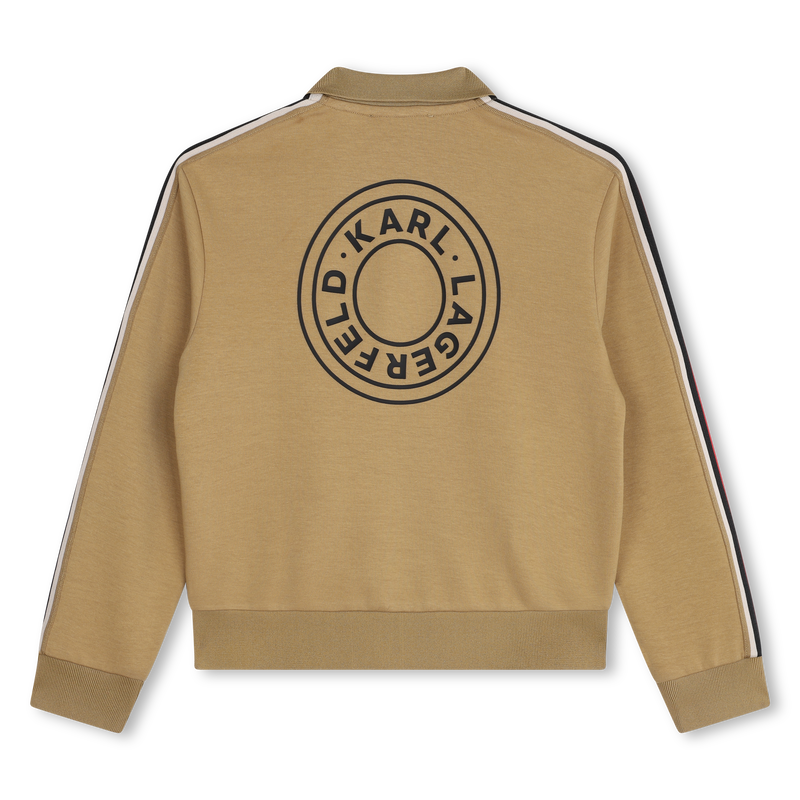 Zip-Up Sweatshirt KARL LAGERFELD KIDS 
                    BOY