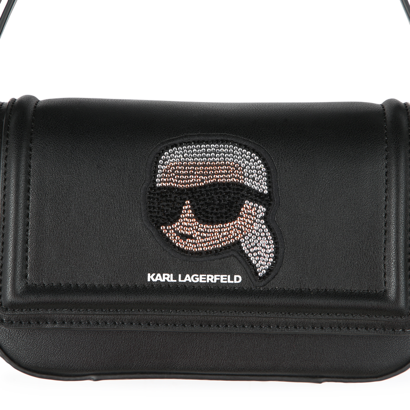 Rhinestone Badge Handbag KARL LAGERFELD KIDS 
                    GIRL
