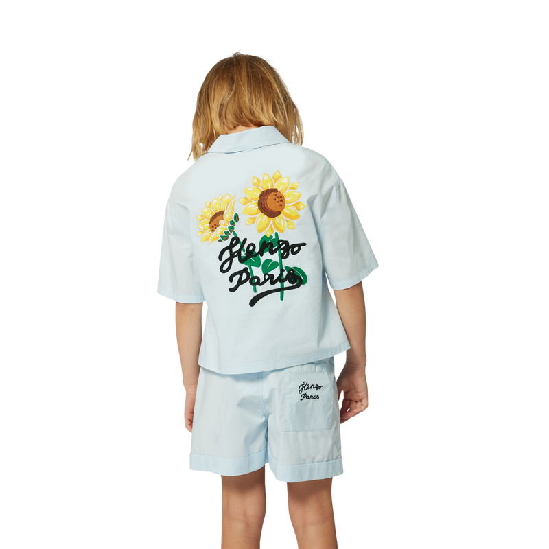 Elasticated-waist shorts KENZO KIDS 
                    GIRL
