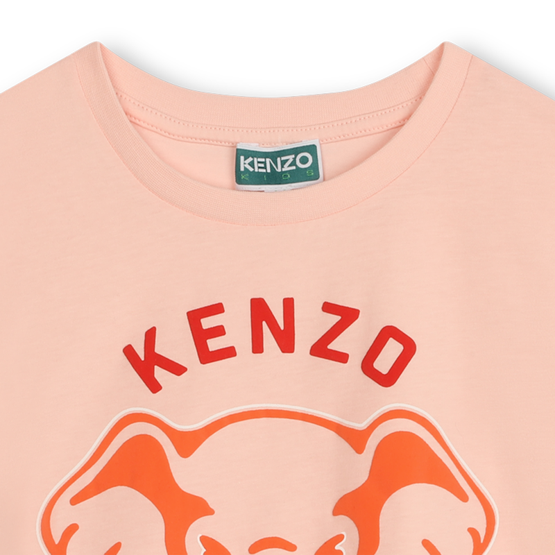 Elephant print t-shirt KENZO KIDS 
                    GIRL
