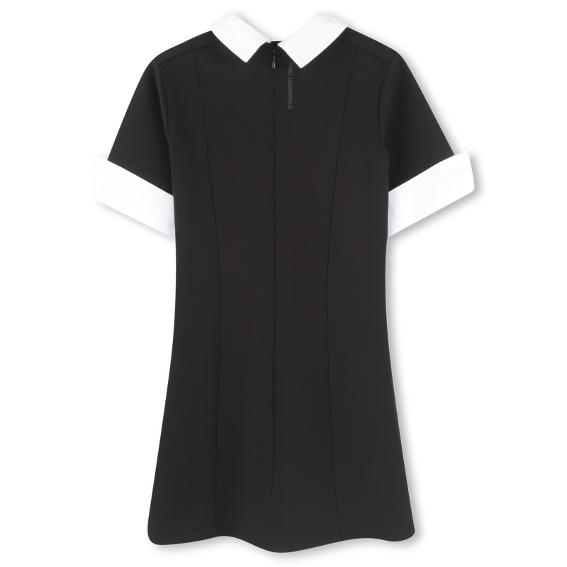 Short-sleeved dress KARL LAGERFELD KIDS 
                    GIRL