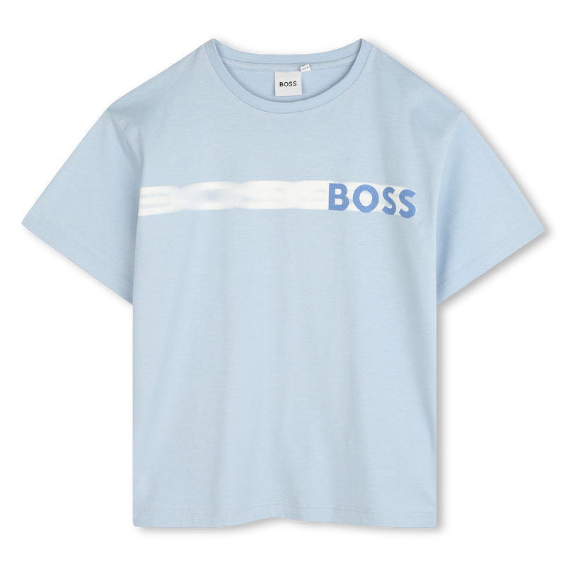 Cotton T-shirt and shorts BOSS 
                    BOY