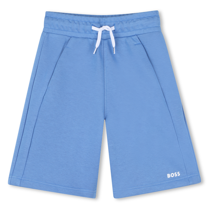 Plain fleece Bermuda shorts BOSS 
                    BOY
