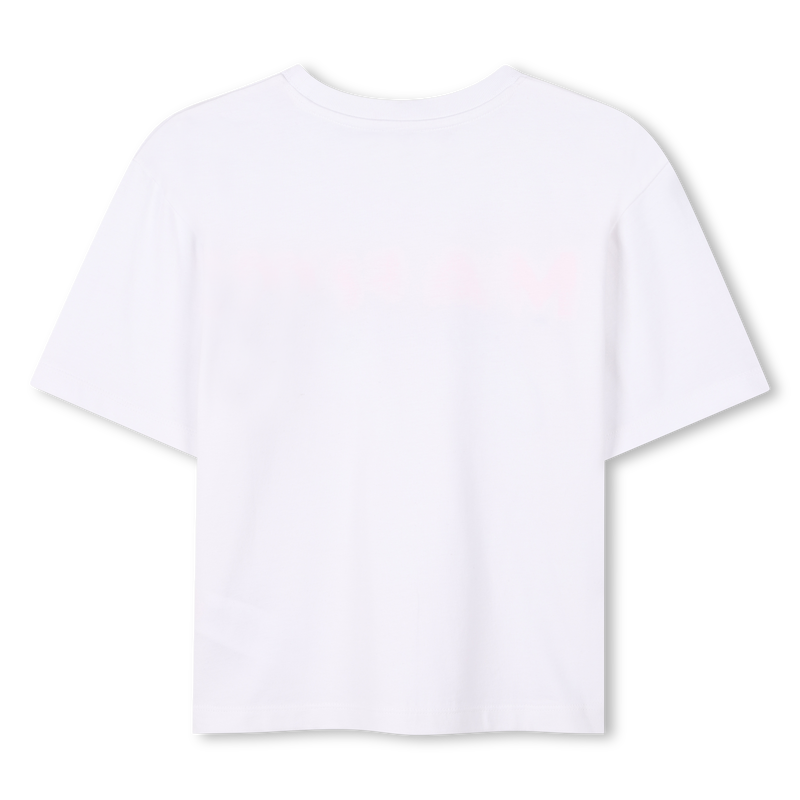 Round-neck cotton T-shirt THE MARC JACOBS 
                    BOY
