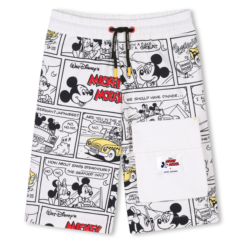 Cotton canvas Bermuda shorts THE MARC JACOBS 
                    BOY