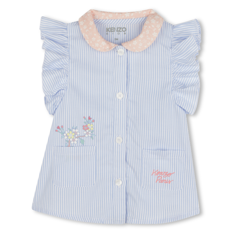 Striped dress and knickers set KENZO KIDS 
                    GIRL