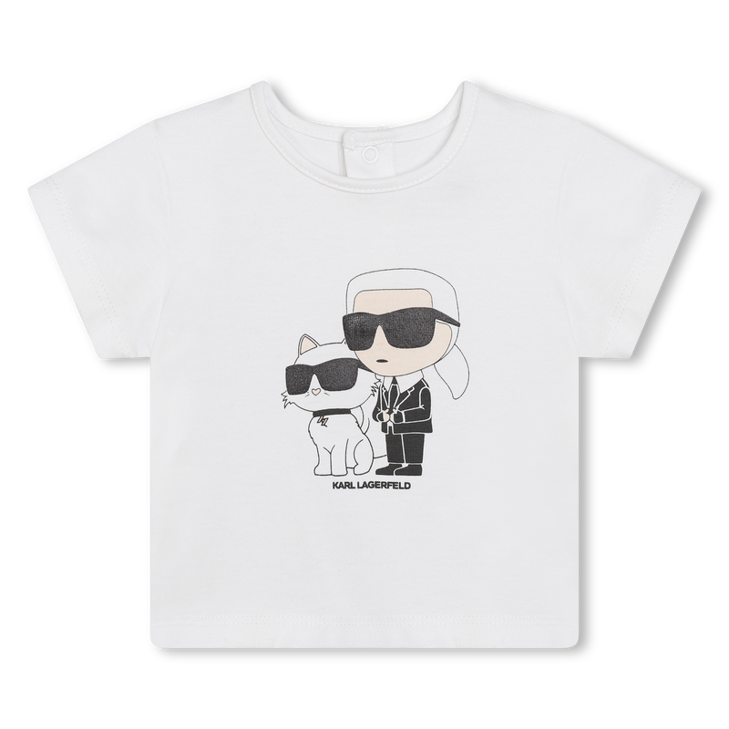 Organic Cotton Ensemble KARL LAGERFELD KIDS 
                    GIRL