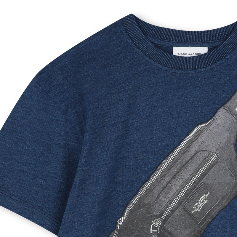T-shirt with bag print THE MARC JACOBS 
                    BOY