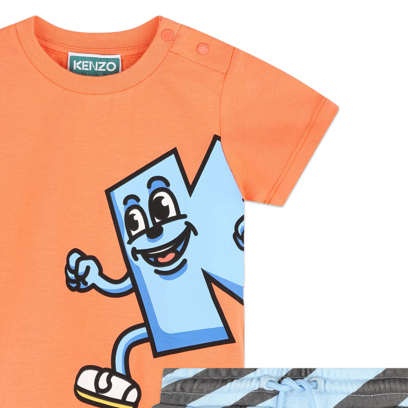 Cotton casual ensemble KENZO KIDS 
                    BOY