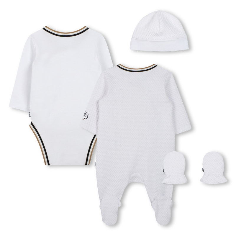 Four-piece newborn set BOSS 
                    UNISEX