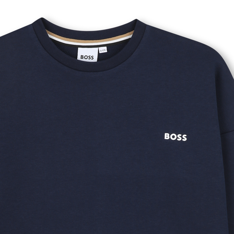 Plain round-neck sweatshirt BOSS 
                    BOY