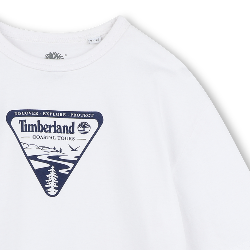 Loose T-shirt with print TIMBERLAND 
                    BOY