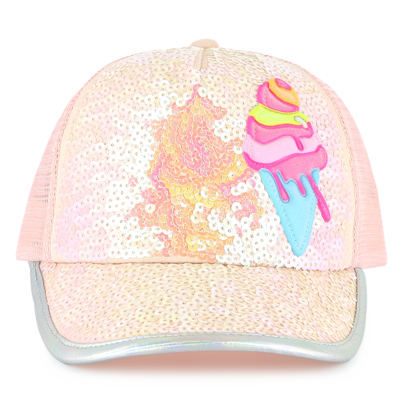 Sequin cap with ice cream BILLIEBLUSH 
                    GIRL