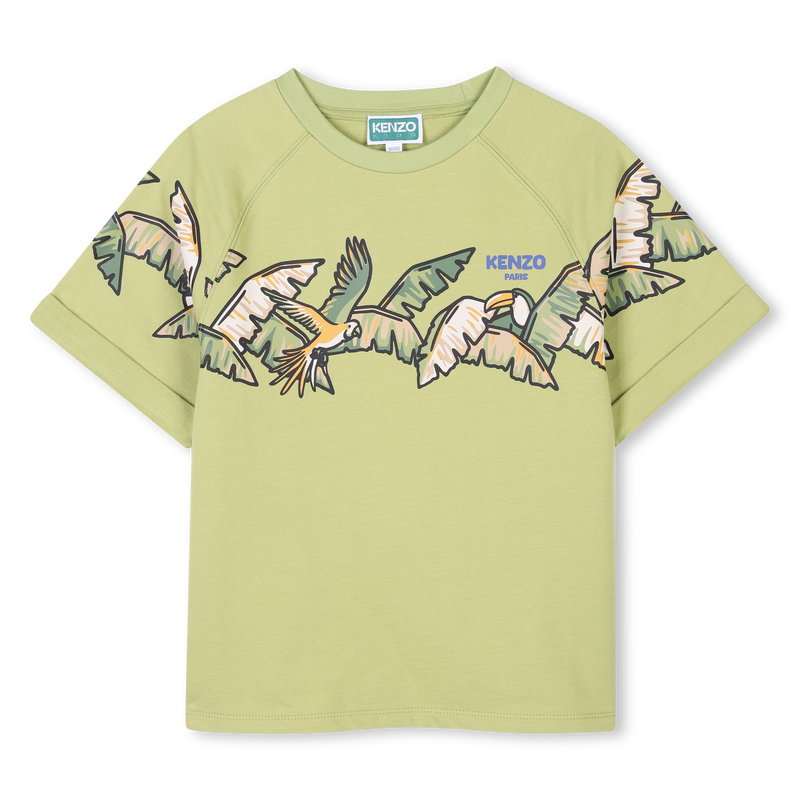Lightweight fleece T-shirt KENZO KIDS 
                    BOY