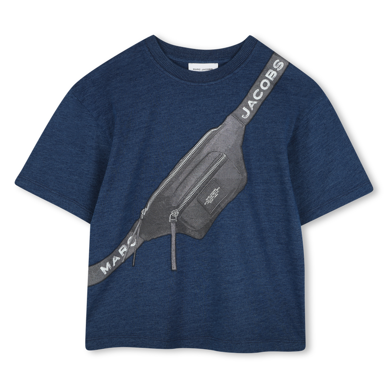 T-shirt with bag print THE MARC JACOBS 
                    BOY