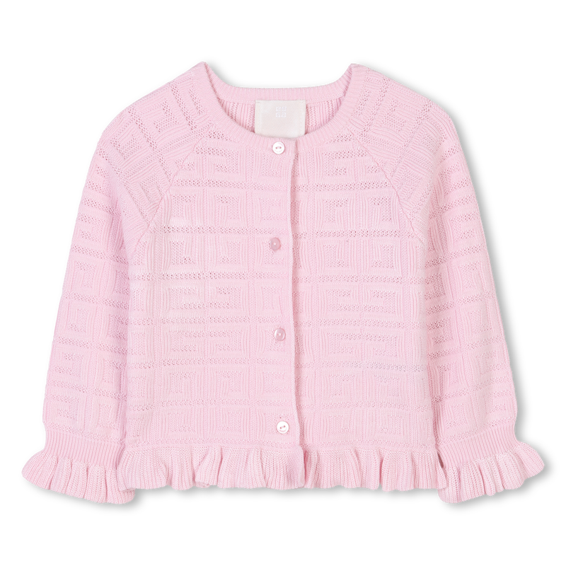 Buttoned tricot cardigan GIVENCHY 
                    GIRL