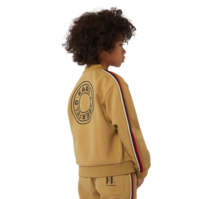 Zip-Up Sweatshirt KARL LAGERFELD KIDS 
                    BOY