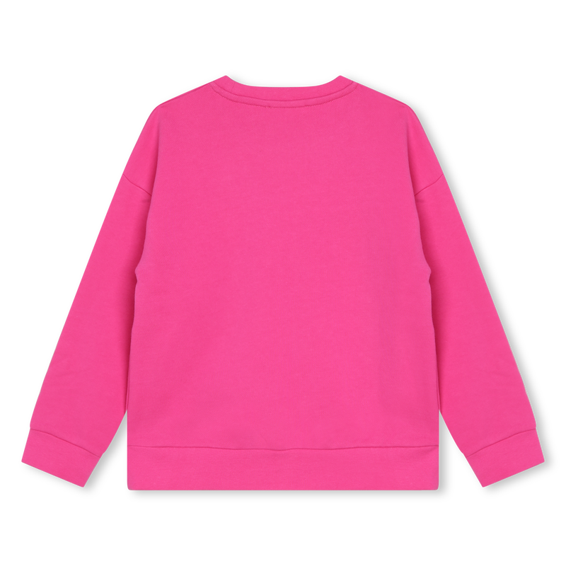 Cotton Fleece Sweatshirt MICHAEL KORS 
                    GIRL