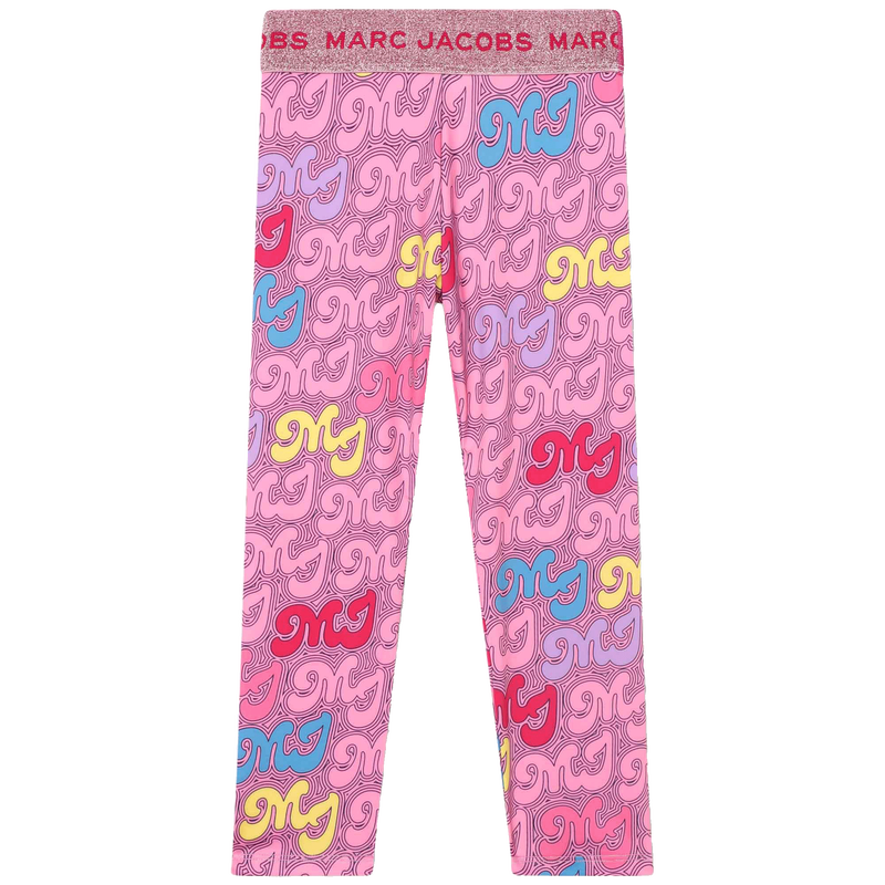Elasticated-waist leggings THE MARC JACOBS 
                    GIRL