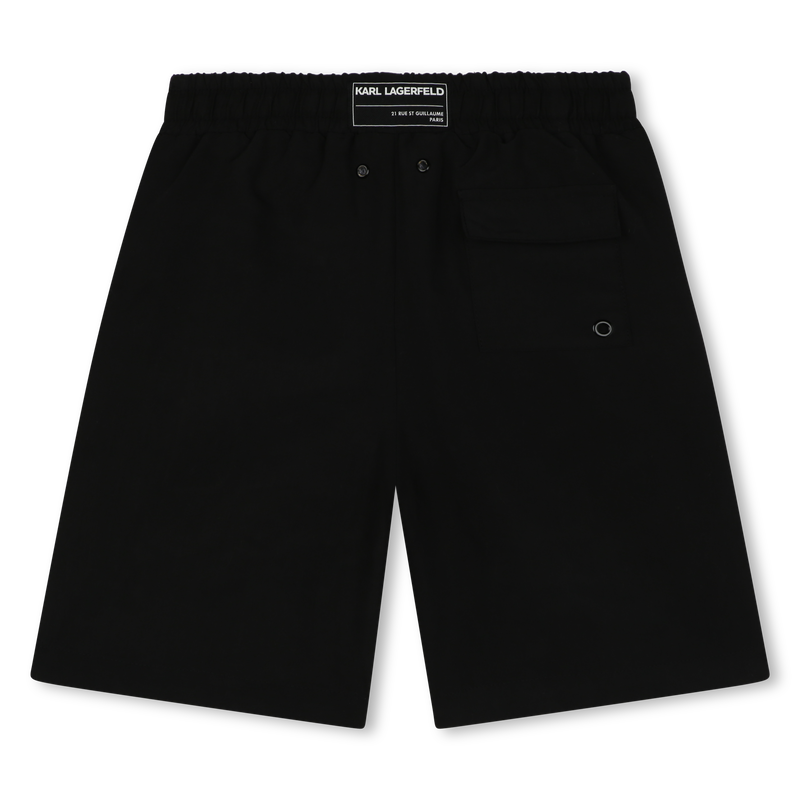 Printed Swim Trunks KARL LAGERFELD KIDS 
                    BOY