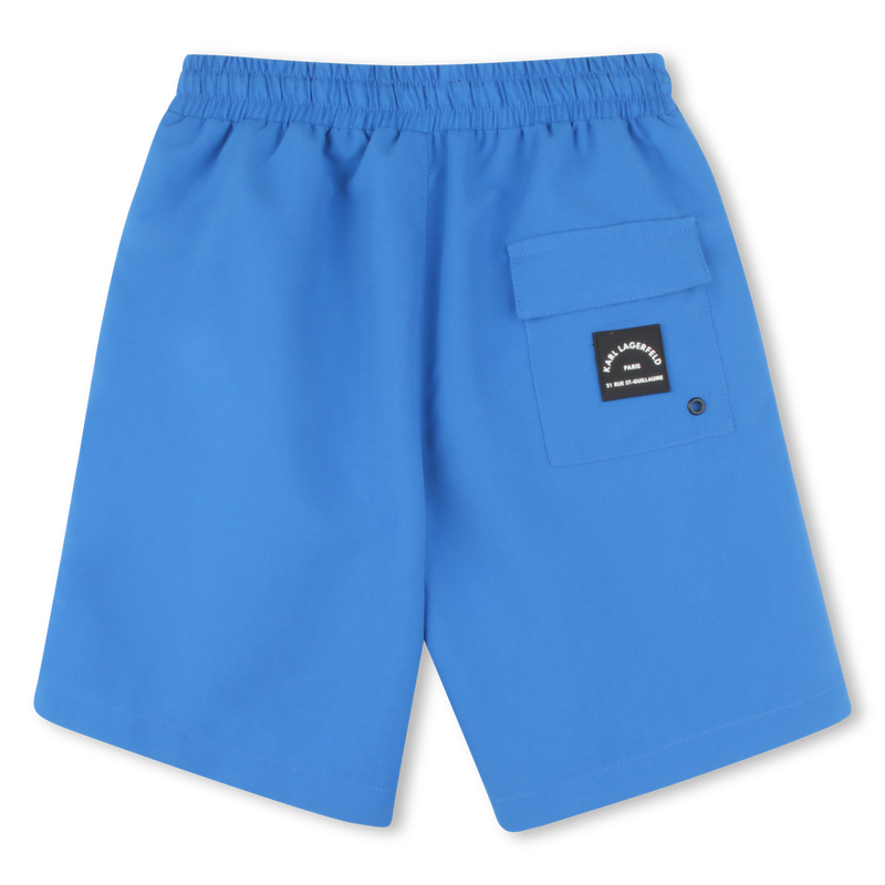 Swim shorts with pockets KARL LAGERFELD KIDS 
                    BOY