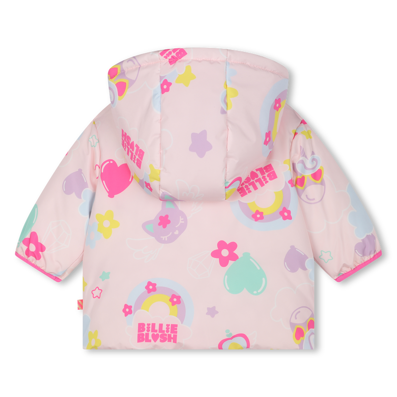 Printed Hooded Puffer Jacket BILLIEBLUSH 
                    GIRL