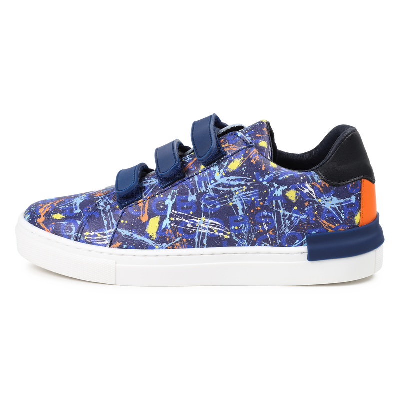 Leather velcro sneakers THE MARC JACOBS 
                    BOY