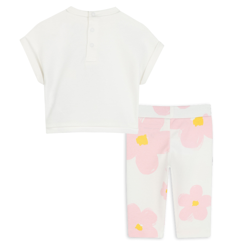 Cotton T-shirt and leggings THE MARC JACOBS 
                    UNISEX
