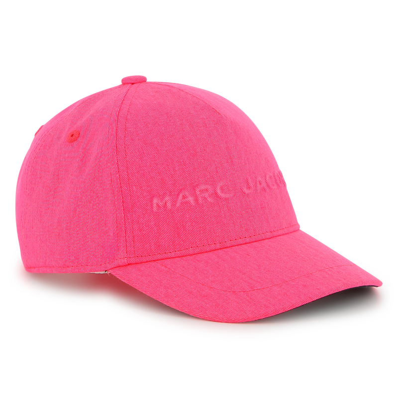 Adjustable cotton baseball cap THE MARC JACOBS 
                    GIRL