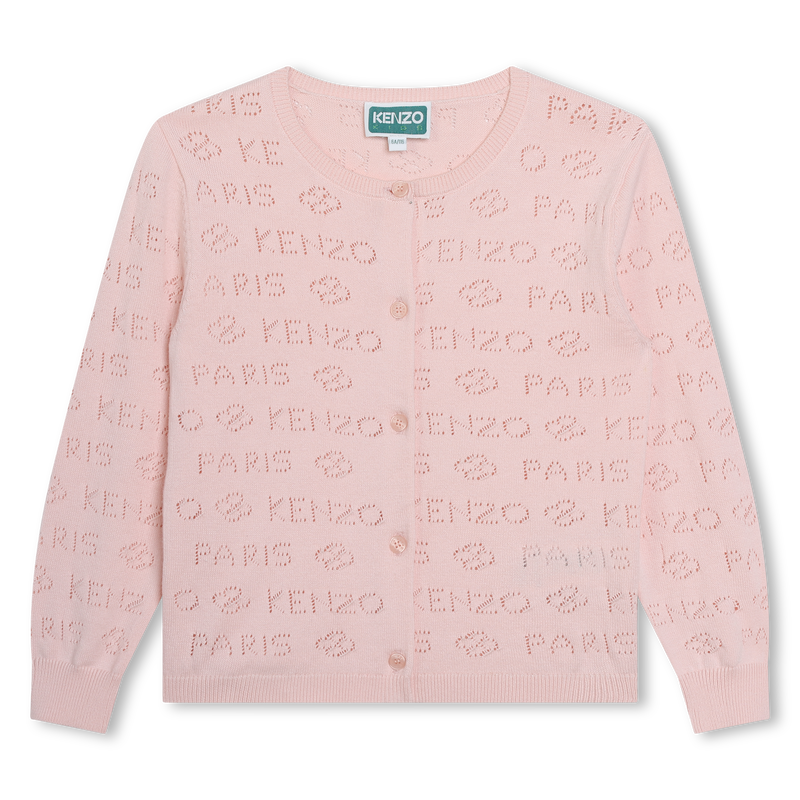 Tricot cardigan KENZO KIDS 
                    GIRL