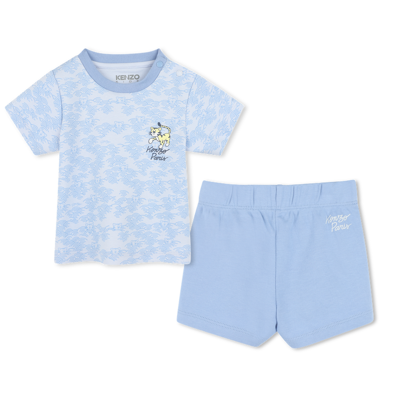 Shorts and T-shirt set KENZO KIDS 
                    BOY
