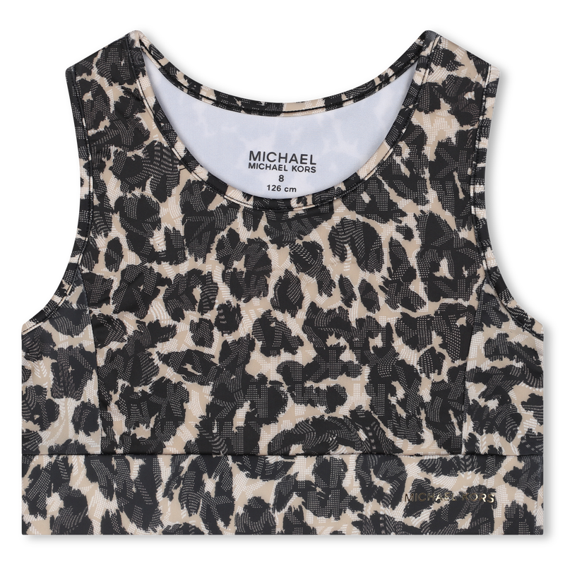 Printed Cropped Cami MICHAEL KORS 
                    GIRL