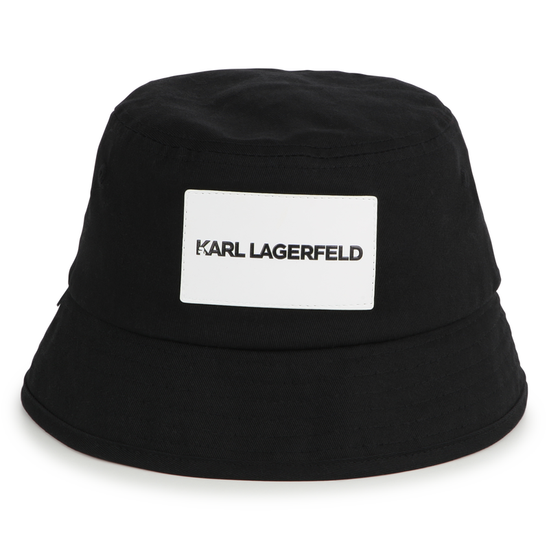 Cotton Bucket Hat KARL LAGERFELD KIDS 
                    BOY
