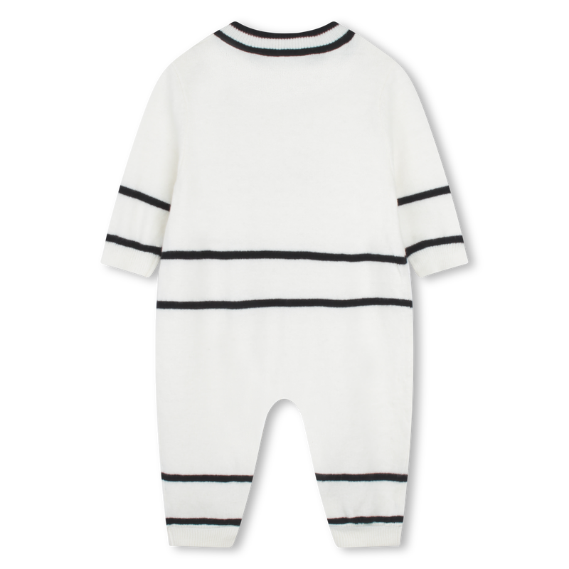 Cotton & Cashmere Onesie KARL LAGERFELD KIDS 
                    GIRL