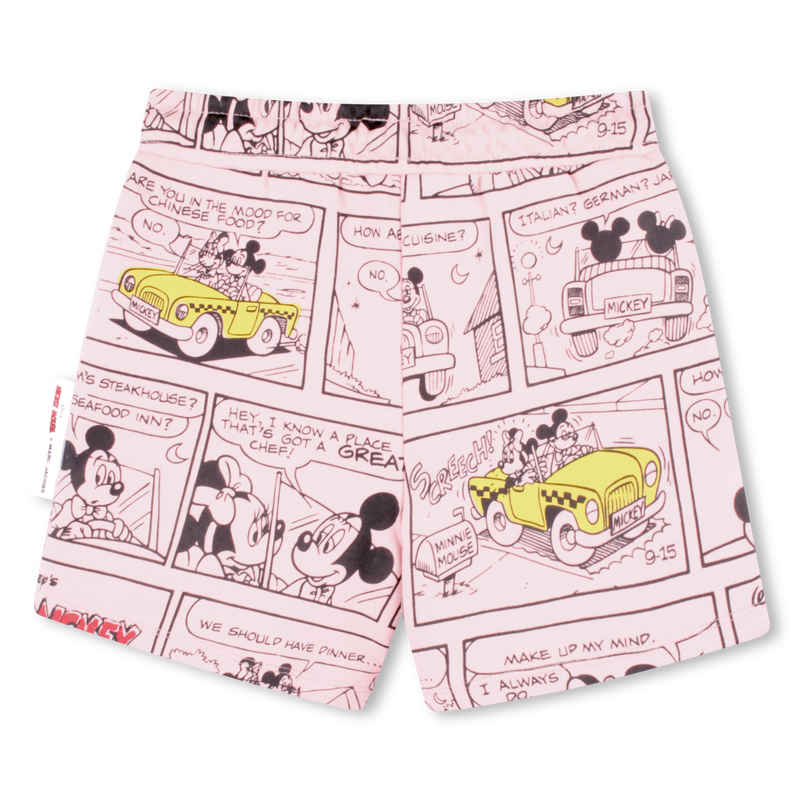 Cotton fleece shorts THE MARC JACOBS 
                    GIRL
