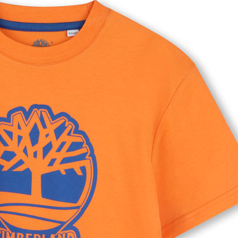 Two-tone T-shirt with logo TIMBERLAND 
                    BOY