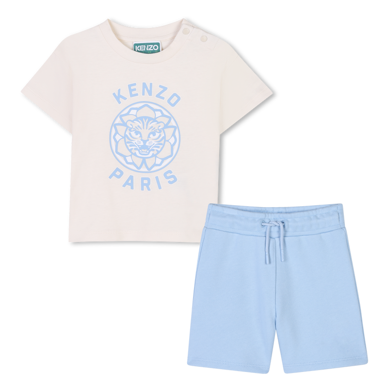 T-shirt and Bermuda shorts set KENZO KIDS 
                    BOY