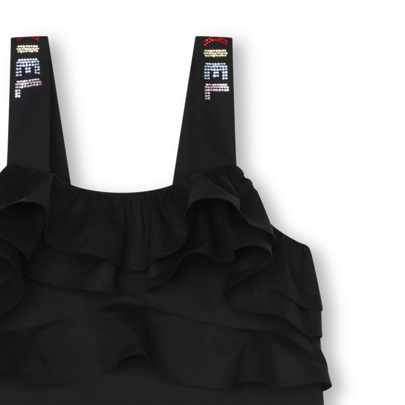 Frilled Poplin Dress SONIA RYKIEL 
                    GIRL