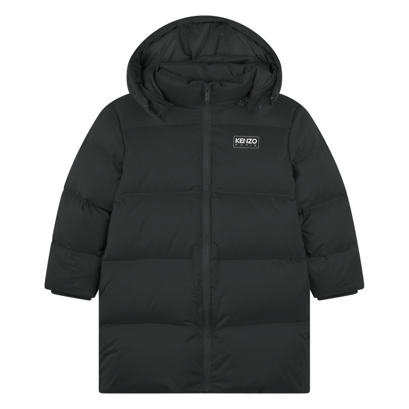 Hooded Water-Repellent Jacket KENZO KIDS 
                    UNISEX