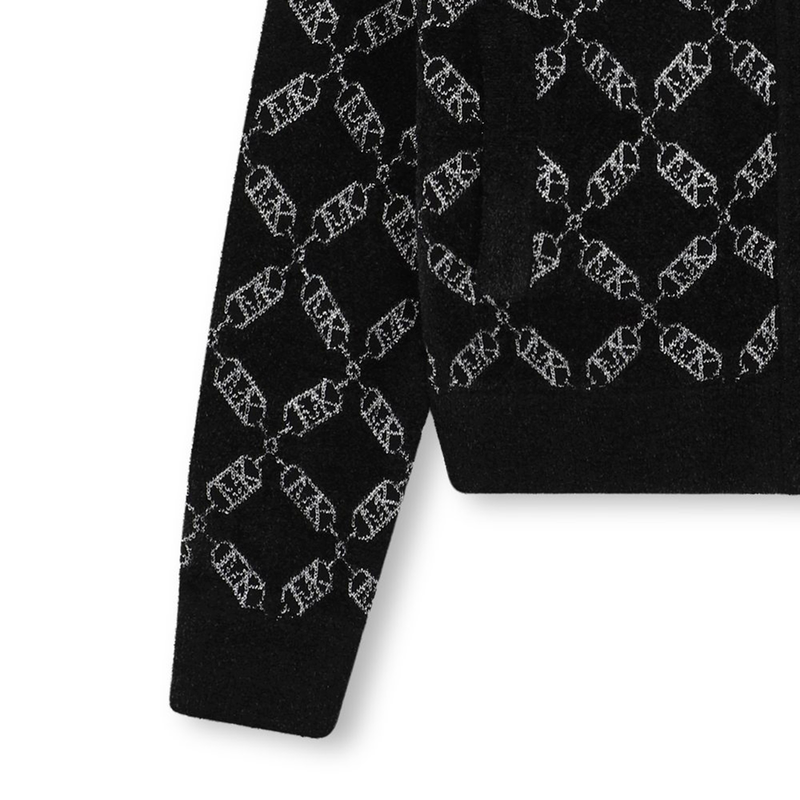 Zip-Up Hooded Cardigan MICHAEL KORS 
                    GIRL
