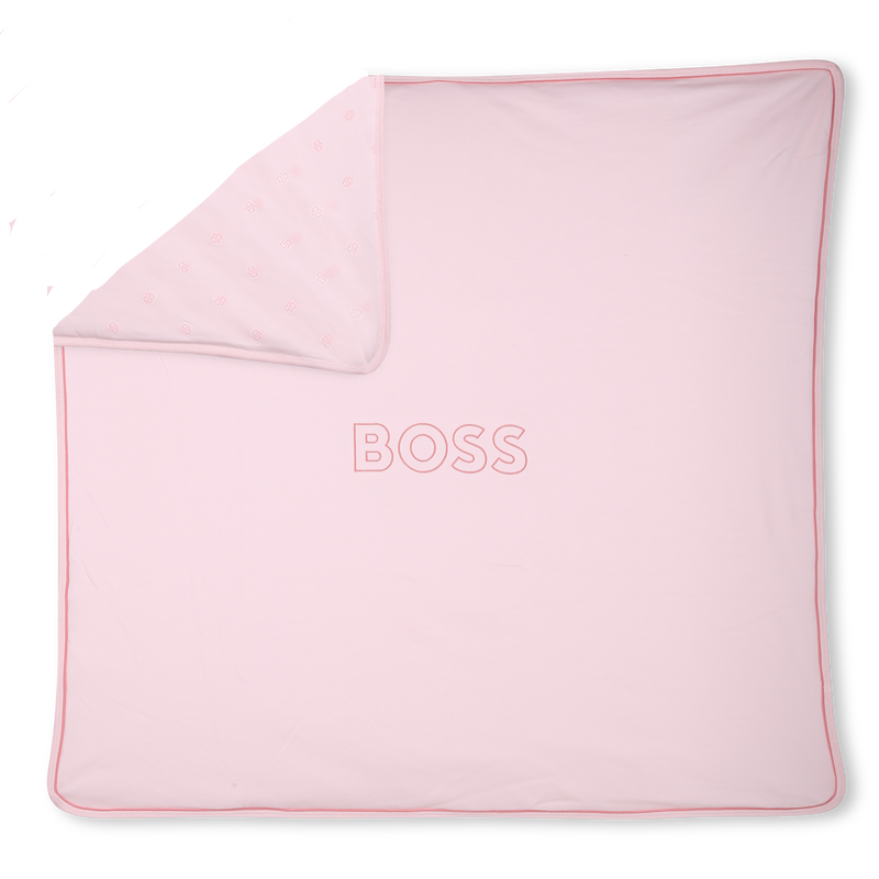 Cotton blanket BOSS 
                    UNISEX