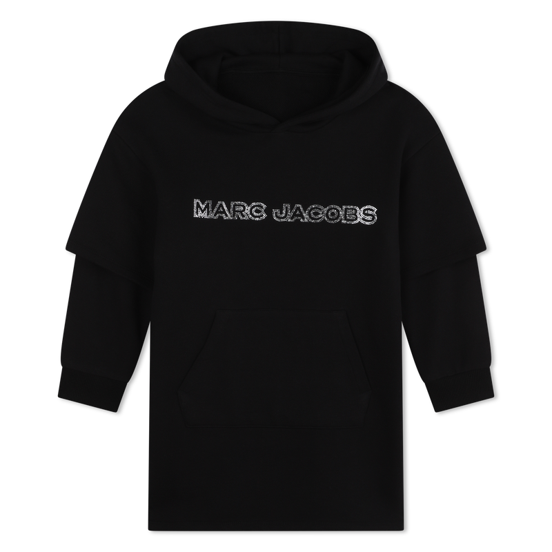 Layered Fleece Dress THE MARC JACOBS 
                    GIRL