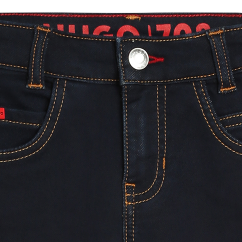 Topstitched Jeans HUGO 
                    BOY