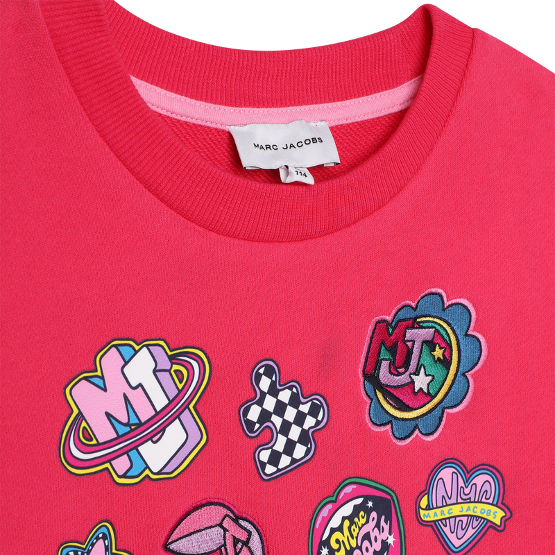 Fleece sweatshirt THE MARC JACOBS 
                    GIRL