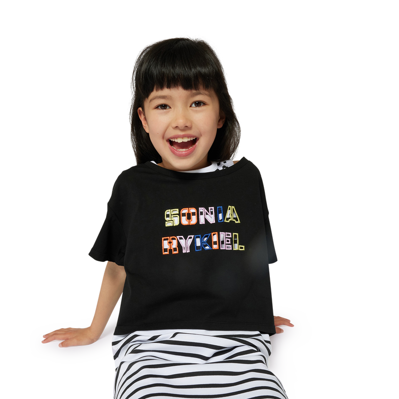 Two-in-one cotton dress SONIA RYKIEL 
                    GIRL