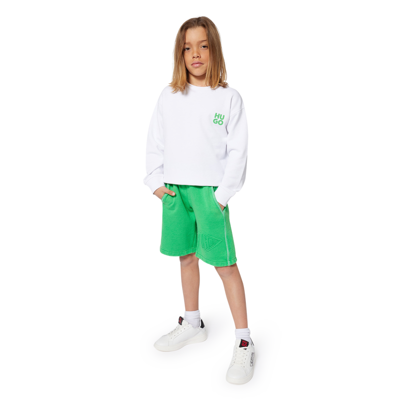 Fleece sweatshirt HUGO 
                    BOY