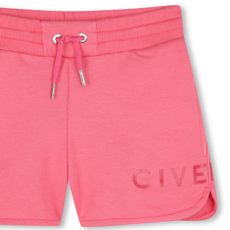 Flared fleece shorts GIVENCHY 
                    GIRL